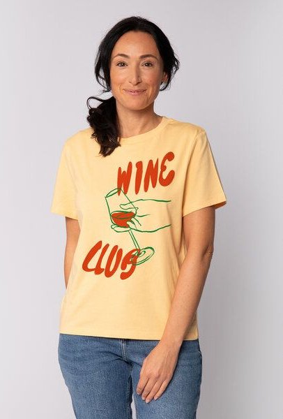 watapparel T-Shirt Frauen Wine Club