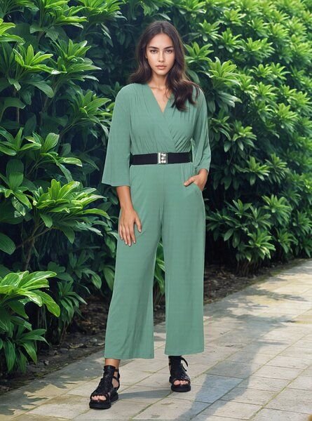 Ingoria MARIKA Jersey-Jumpsuit im Wickel-Look