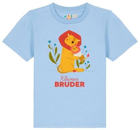 watabout.kids T-Shirt Kinder Löwen Kleiner Bruder
