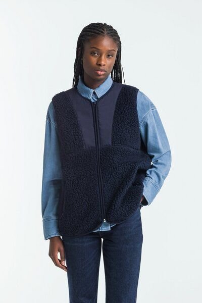 Kings Of Indigo TENJI | MARITIME BLUE SHERPA