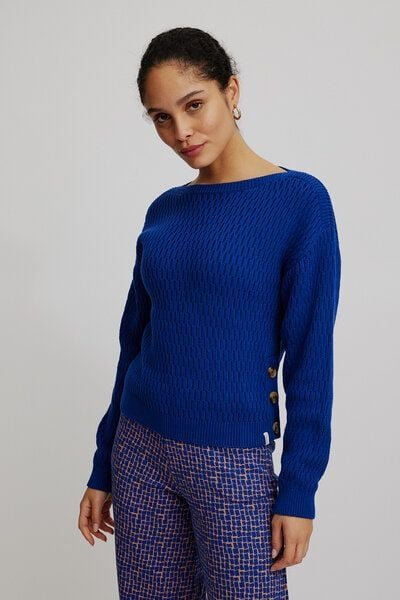 TRANQUILLO Jaquard-Pullover (W25C65)