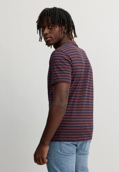 Herren T-Shirt aus Bio-Baumwolle - DELONIX STRIPES - recolution