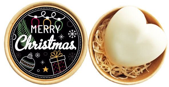 Eve Butterfly Soaps Mini Geschenkbox mit Herzseife, verschiedene Motive & Anlässe