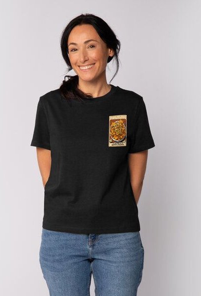 watapparel T-Shirt Frauen Tarot Nachos