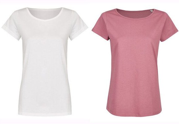 Brandless Basic Bio T-Shirt (ladies) Doublepack GOTS