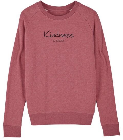 Human Family Bio Damen Sweatshirt - Feel Kindness - in 4 Farben