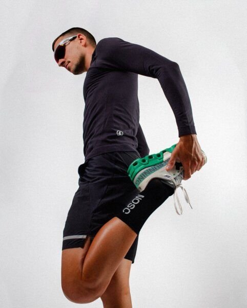 Langärmliges Sport-T-Shirt für Herren, NOSC, aus biologischem Anbau