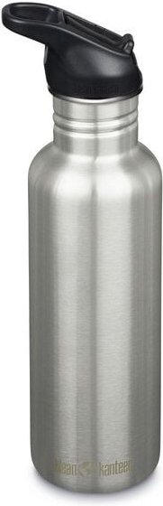 Klean Kanteen Edelstahl Trinkflasche Classic 800ml Flip Sport Cap