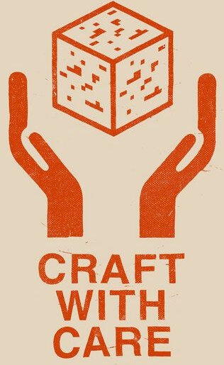 Photocircle Poster / Leinwandbild - Craft with care