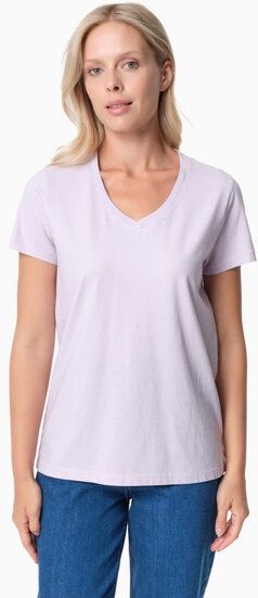 ORGANICATION TESSA | Basic T-Shirt aus Bio-Baumwolle mit V-Ausschnitt