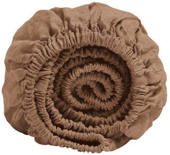 Yumeko Spannbettlaken Gewaschenes Leinen