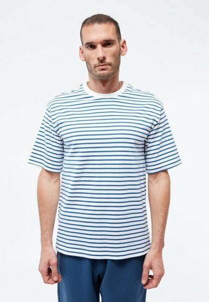 Givn Berlin Gestreiftes T-Shirt GBLASSE aus Bio-Baumwolle