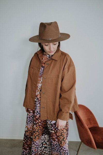 FARM UM'S HERZ Fieldjacket -Overshirt Biobaumwolle