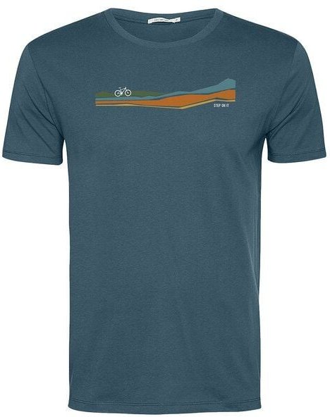 GREENBOMB Print T-Shirt Bike Step On Guide