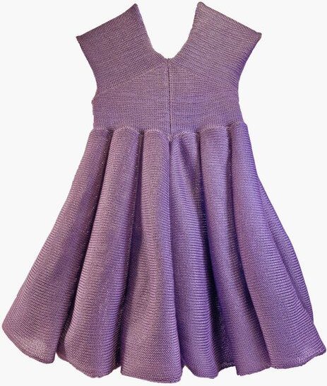 vincente Gestricktes Sommerkleid aus TENCEL