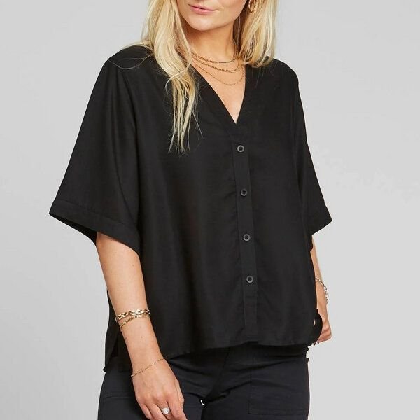 DEDICATED Bluse Odense - Black