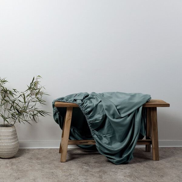 AGA.PIE Kinderspannbettlaken aus 100% Lyocell aus Bambuscellulose