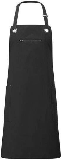 Premier Workwear Latzschürze (Bio Baumwolle u. rec. Polyester) Grillschürze Küchenschürze