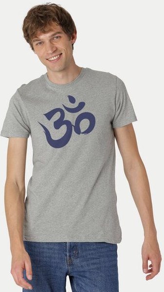 Peaces.bio - handbedruckte Biomode Fit T-Shirt "Om" Herren