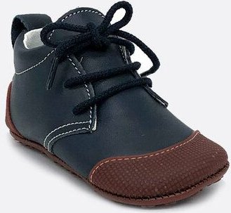 Anna und Paul Krabbelschuhe, Barfußschuhe mit Gummisohle aus nachhaltigem Leder - Robbi