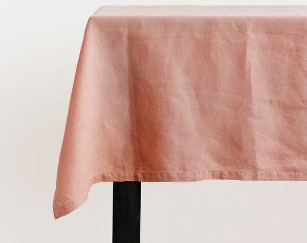 nordery Tischdecke - 100% europäisches Leinen - Stonewashed - 140x200 cm