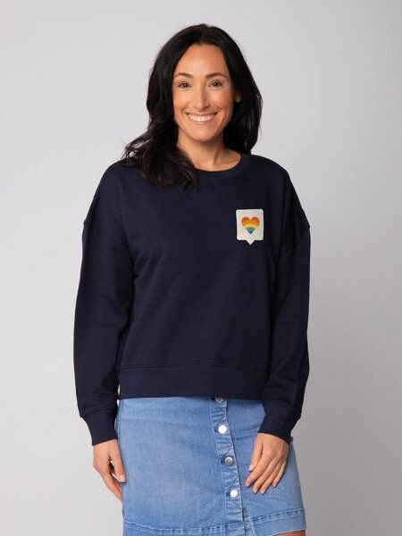 watapparel Sweatshirt Frauen Von Herzen