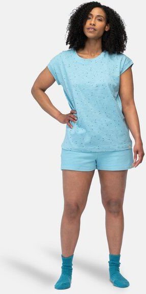 greenjama Damen T-Shirt Slub Jersey mit Druck, aus Bio Baumwolle und GOTS zertifiziert