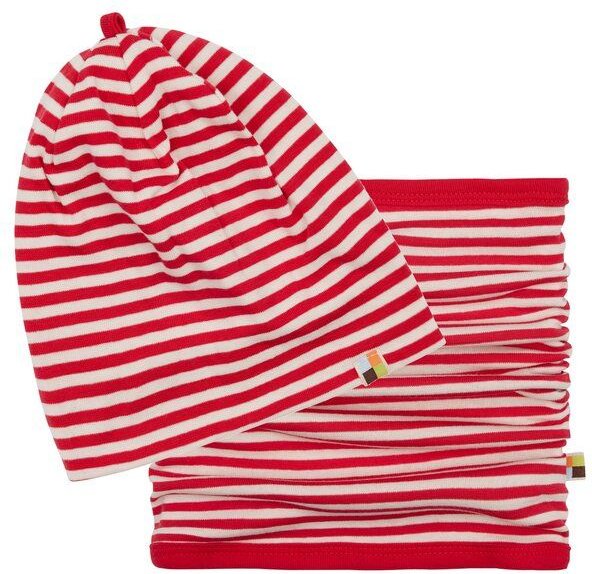 loud + proud Babys & Kinder, Set Mütze + Schlauchschal, GOTS-zertifiziert