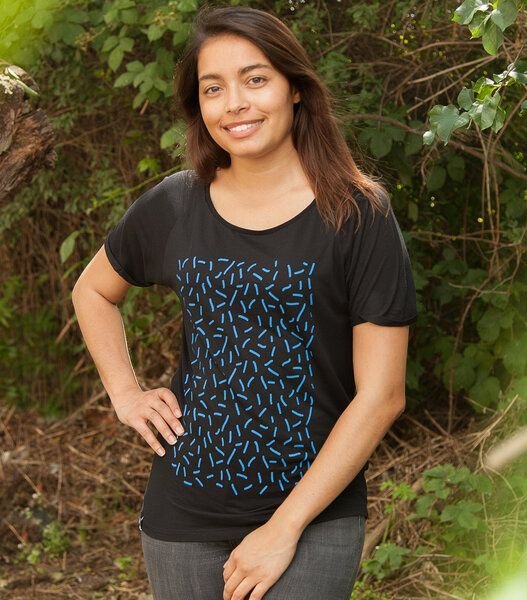 päfjes Streusel - Fair gehandeltes Rolled Sleeve Frauen T-Shirt - Modal