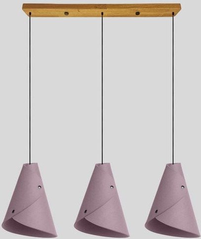 ALMUT von Wildheim 3er Hängelampe 100 % Merino Wollfilz, Lampenschirm mulesingfrei Almut