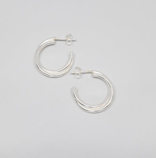 fejn jewelry Creole ´double hoop`