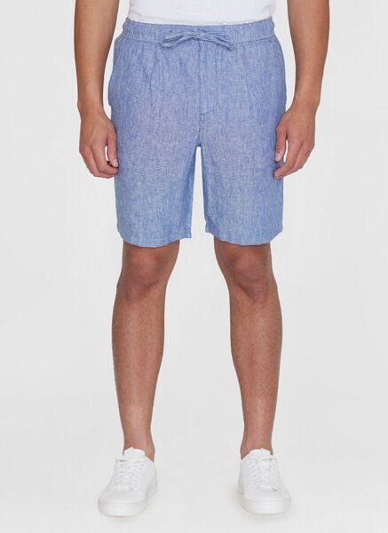 KnowledgeCotton Apparel Leinenshorts - Loose linen shorts - VEGAN
