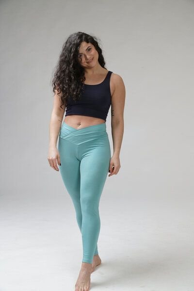 YogiLiebe Yoga Wende-Bra Maitri aus Bio-Baumwolle | 4-in-1 Handgefertigt in Deutschland