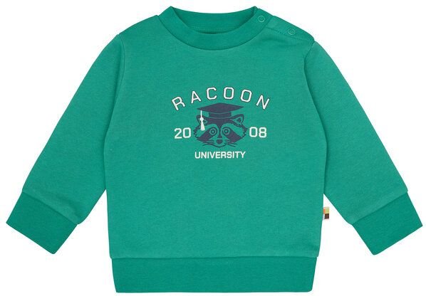 loud + proud Babys & Kinder Sweatshirt mit Druckmotiv, GOTS-zertifiziert