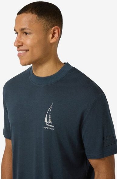 Thumbnail - super.natural M SAILING BOAT BIO J TEE für Herren, nachhaltig, Merino