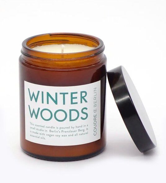 Coudre Berlin Duftkerze im Glas, Sojawachs und ätherische Öle