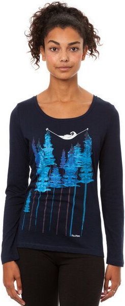 FellHerz Damen Longsleeve Wood Girl Bio Fair