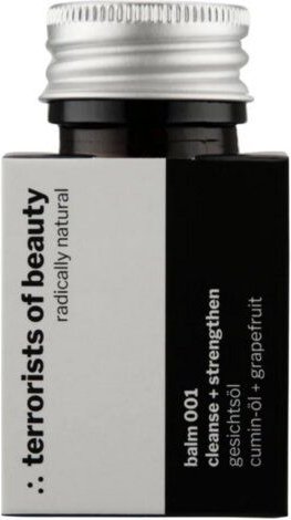 terrorists of beauty gesichtsöle | balm 001 für unreine haut | balm 002 für trockene haut | balm 003 für sensitive haut