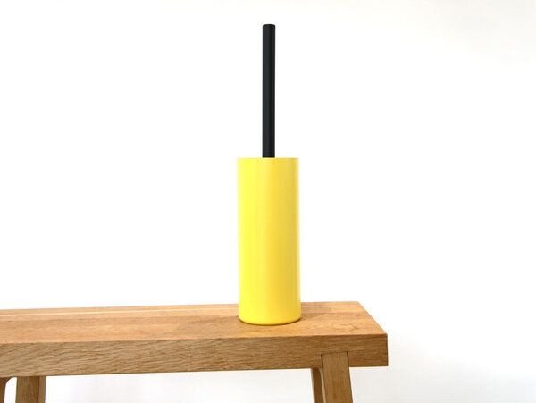 werkvoll by Lena Peter Upcycling WC-Bürste FIRE mit Edelstahlgriff