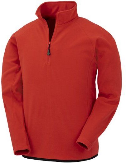 Result Genuine Recycled Recycelter Fleecepullover Troyer Unisex Damen / Herren