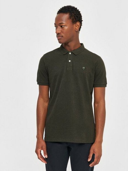 KnowledgeCotton Apparel Poloshirt - ROWAN - aus Bio-Baumwolle