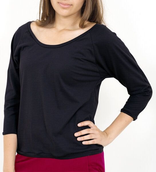 Lena Schokolade Jump in Pulli/ Raglan Top - schwarz