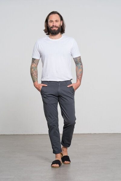 Feuervogl fv-Las:se | Chino | Soft Cotton | Slim Fit