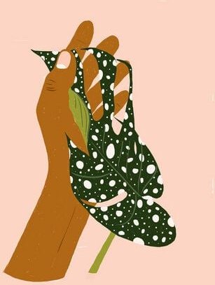 Photocircle Poster / Leinwandbild - Botanical Love