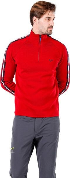 Thumbnail - Woolona Merino Pullover Herren - NOYAN - 100% Merinowolle 1/4 (Zip)
