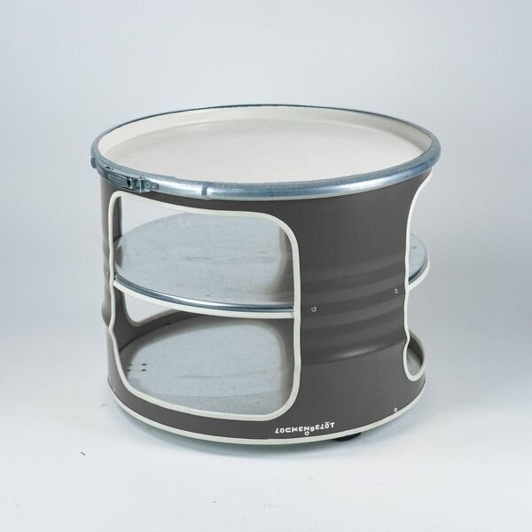 Bob - Couchtisch aus einem Hamburger Ölfass - verschiedene Farben - Lockengelöt