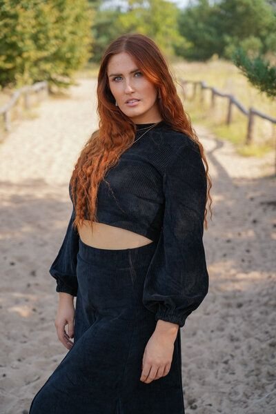 Vivien Joy Crop Cordpullover - Marleen Crop Pulli