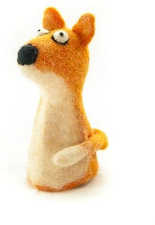 short'n'pietz Fuchs als Filz Eierwärmer