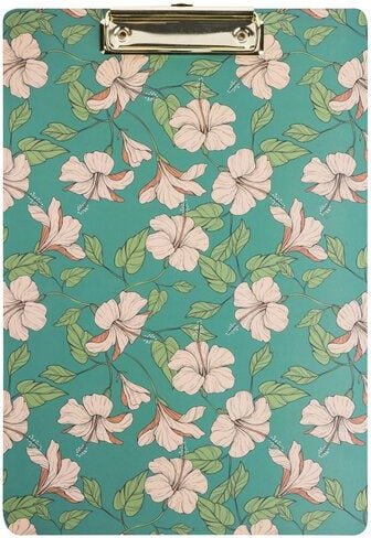 TRANQUILLO Klemmbrett HIBISCUS (NB257)