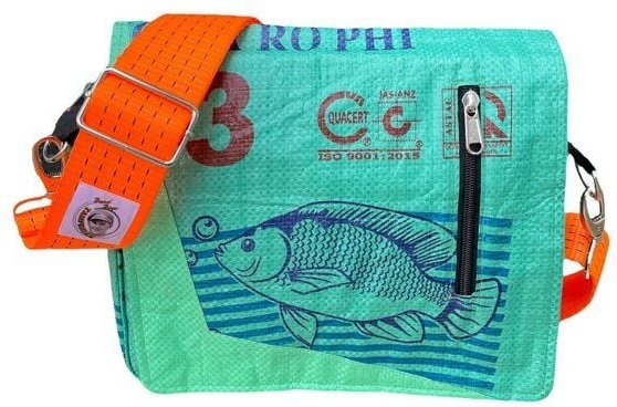 Beadbags Umhängetasche aus recyceltem Reissack Ri81TJ